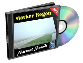 Entspannungsmusik CD Starker Regen